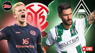 Mainz vs Gladbach LIVE🔥Bricht Borussia den Fluch⚫⚪🟢By toppsde 😍 [upl. by Eitteb]