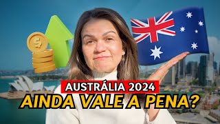 AUSTRÁLIA Vale a pena fazer intercâmbio ou imigrar em 2024 [upl. by Duong301]