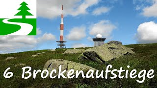 Wandern im Harz  6 Aufstiege zum Brocken [upl. by Eiliah]