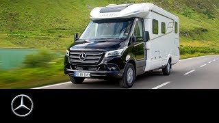 MercedesBenz Sprinter and HYMER Camper vans [upl. by Halden]