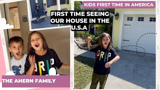 FILAM KIDS REACTION TO OUR HOUSE IN FLORIDA BUHAY AMERICA [upl. by Reichert]