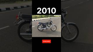 Evolution Of Yamaha Rx 100 From 1958 To 2024 shorts short ytshorts shortsfeed [upl. by Ynnot835]