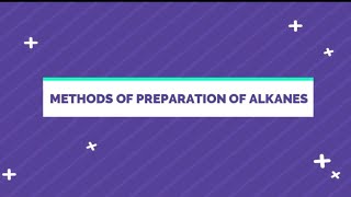 Preparation of alkanes from unsaturated hydrocarbons [upl. by Broeker]