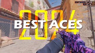 Top 20 Pro Aces in 2024 CS2 Fragmovie [upl. by Nnylimaj588]