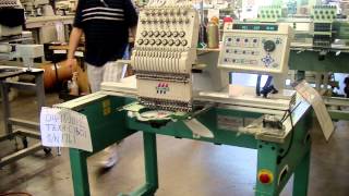 Tajima TEHXC1501 Embroidery Machine Bordadora Tajima [upl. by Walker]