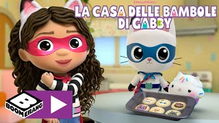 I POSTI DEL CUORE La cucina  La casa delle bambole di Gabby  Boomerang Italia [upl. by Esinyl]