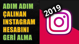 Çalınan Instagram hesabını geri alma GÜNCEL ÇÖZÜM [upl. by Cilurzo]