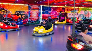 Bumper car  at the local park funfair [upl. by Zurc66]