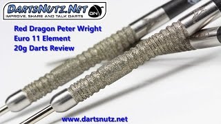 Red Dragon Peter Wright Snakebite Euro 11Element 20g darts review [upl. by Sauveur]