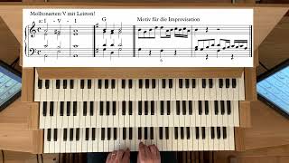 Grundlagen der Orgelimprovisation  Harmonisches Pendel und Kadenz [upl. by Hacceber]