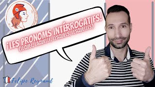 Francés Les Pronoms Interrogatifs lequel laquelle lesquels lesquelles [upl. by Ahsikan]