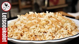 How to Make Basic Lebanese Rice [upl. by Dnomyaw]