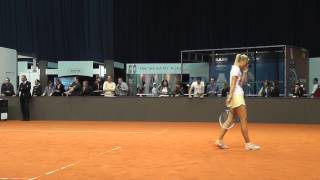 Maria Sharapova training session Part 2  Porsche Tennis Grand Prix 2013 [upl. by Hadsall138]