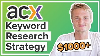 BEST Audible ACX Keyword Research Strategy 4 Easy Steps to DOZENS of Profitable Audiobook Keywords [upl. by Garling39]