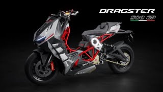 The new Italjet Dragster 500GP Urban Geared [upl. by Ramak701]