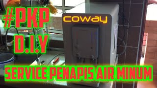 PKPservice sendiri penapis air minum coway [upl. by Aihtekal]