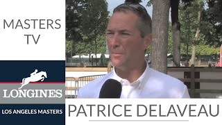 Patrice Delaveau on the Longines Los Angles Masters [upl. by Neetsirk]