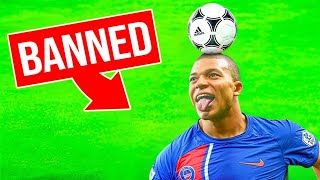 Football Tricks That Have Been BANNED From Football [upl. by Spillar883]