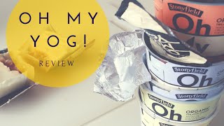 Stonyfield quotOh My Yogquot Review [upl. by Anelac]