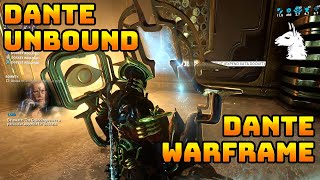 Lets Play Warframe  How to Get Dante Warframe Dante Unbound New Disruption Mission Type [upl. by Ednyl577]