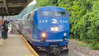 DIESEL FIRST Southbound Train at Branchville [upl. by Aital951]