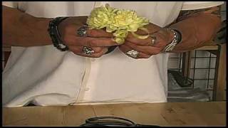 Russ on Flowers Show 22  How to Make A Carnation Corsage Or A Carnation Boutonniere [upl. by Nalliuq32]