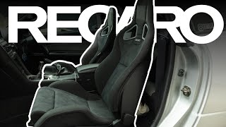 R34 Crank Motorsport Seat Bases X RECARO SEATS INSTALL [upl. by Wasserman]