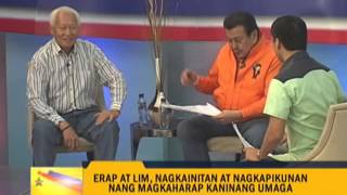 ErapLim TV debate turns ugly [upl. by Nnyrb]