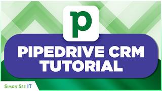 Pipedrive CRM Tutorial  How to Use Pipedrive 2024 [upl. by Maleeny952]