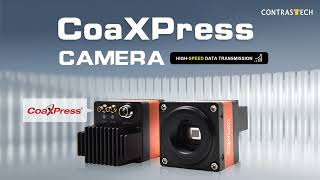 CoaXPress Camera  CONTRASTECH [upl. by Ynafit]