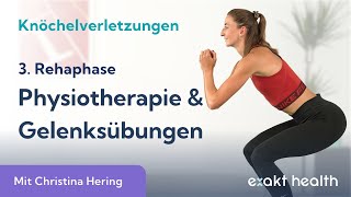 Fuß umgeknickt  Physiotherapie Die besten Übungen für Bänderrisse im Sprunggelenk 3 Rehaphase [upl. by Iv]