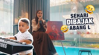 Lagi Shooting Live quotBukan Cinta Biasaquot Dibajak Sama Abang L [upl. by Mieka]