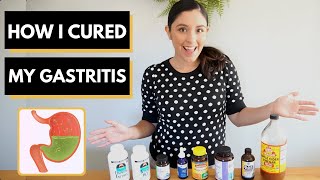 How I cured my Gastritis  GERD supplements at home remedies [upl. by Janos127]