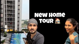 NEW HOME TOUR 🏠 Krish and Aish [upl. by Oirasor]