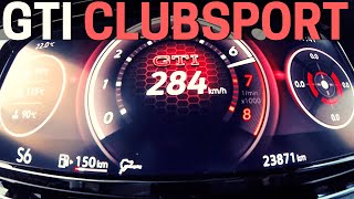 VW Golf 8 GTI Clubsport 45 TOP SPEED 🚀 [upl. by Nahsor]