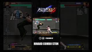 KOF XV HINAKO COMBO [upl. by Livingston]