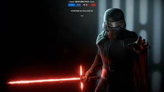 SWBF2 HvV Double Dark Side Victory On Jakku The Graveyard 2 Matches [upl. by Illona]