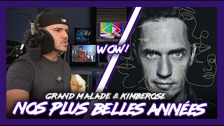 First Time Reaction Grand Malade amp Kimberose Nos plus Belles années  Dereck Reacts [upl. by Aniret]