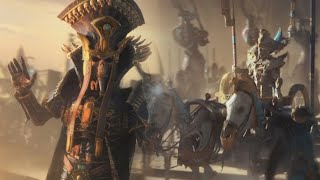 Tomb Kings Legendary Lords Got NEW Epic Faction IntroScreens But Arkhan got [upl. by Kieffer]