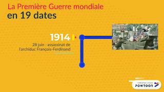 La Première Guerre mondiale en 19 dates Histoire 👑 [upl. by Cele776]