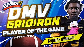 DMV Gridiron Interviews Wide Receiver Chidiire Nwokwu [upl. by Aracahs603]