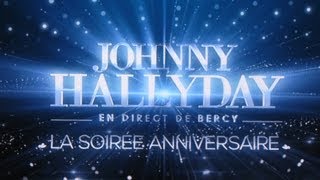 Concert Johnny Hallyday sur TF1 le 15 juin 2013 à Bercy Anniversaire 70 ans  by JMD [upl. by Yniatirb]