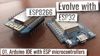 ESP32 amp ESP8266  How to integrate ESP32 with Arduino IDE [upl. by Marjana351]