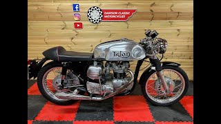 Triton 750 T140 1964 cafe racer [upl. by Douty598]