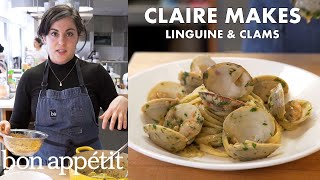 Claire Makes Linguine and Clams  From the Test Kitchen  Bon Appétit [upl. by Moskow]