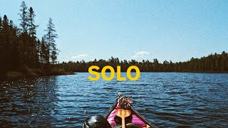 Solo Camping  3 Days Canoeing in BOREAL FOREST [upl. by Llyrehc]