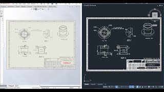 How to convert Solidworks to AutoCAD  Exporting Drawings as DXF or DWG [upl. by Ninetta599]