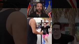 Woke liberal charges towards man on the street [upl. by Siduhey]