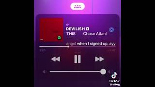 Chase AtlanticDevilish edit chaseatlantic viral lyric music [upl. by Mikihisa421]