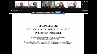 Tools to Assist Planners to Achieve Urban Heat Resilience [upl. by Pliam]